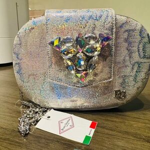 Womens Clutch Purse Bag Bruno Gioardano Made in Italy Brand New